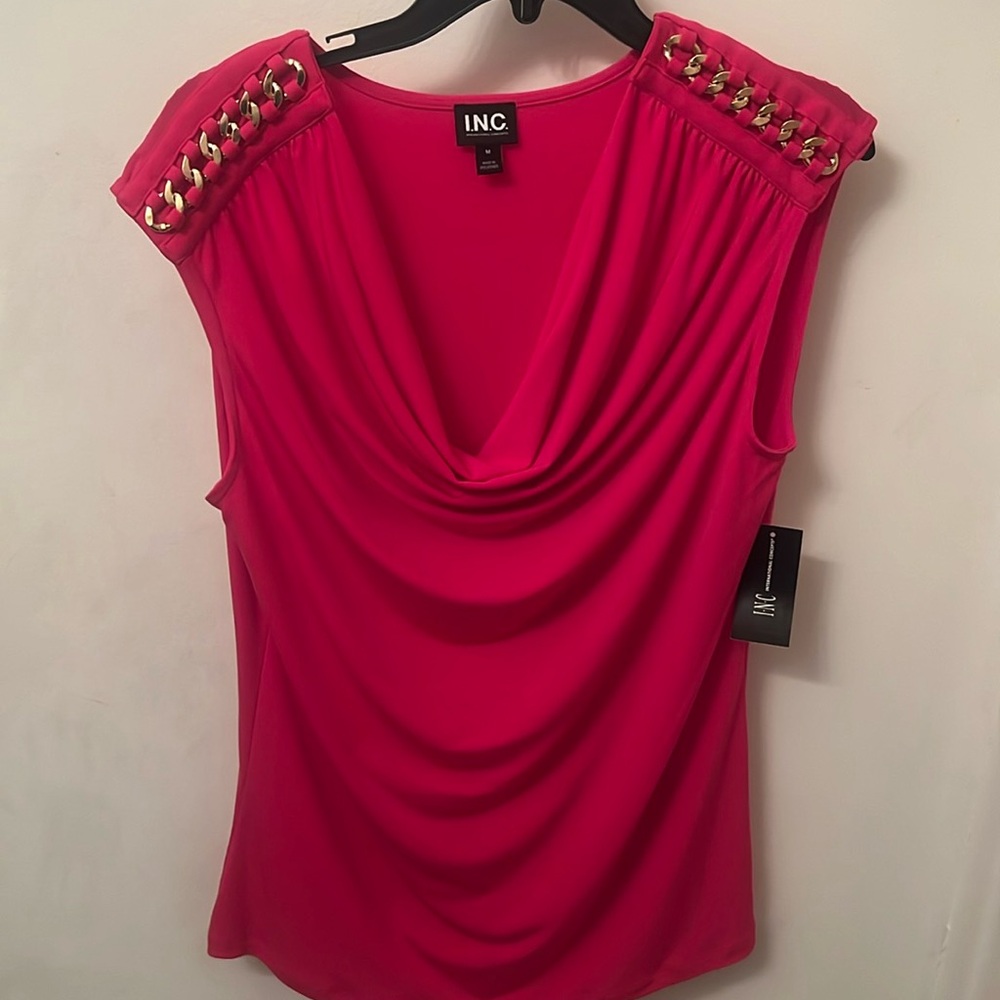 INC beautiful dress blouse